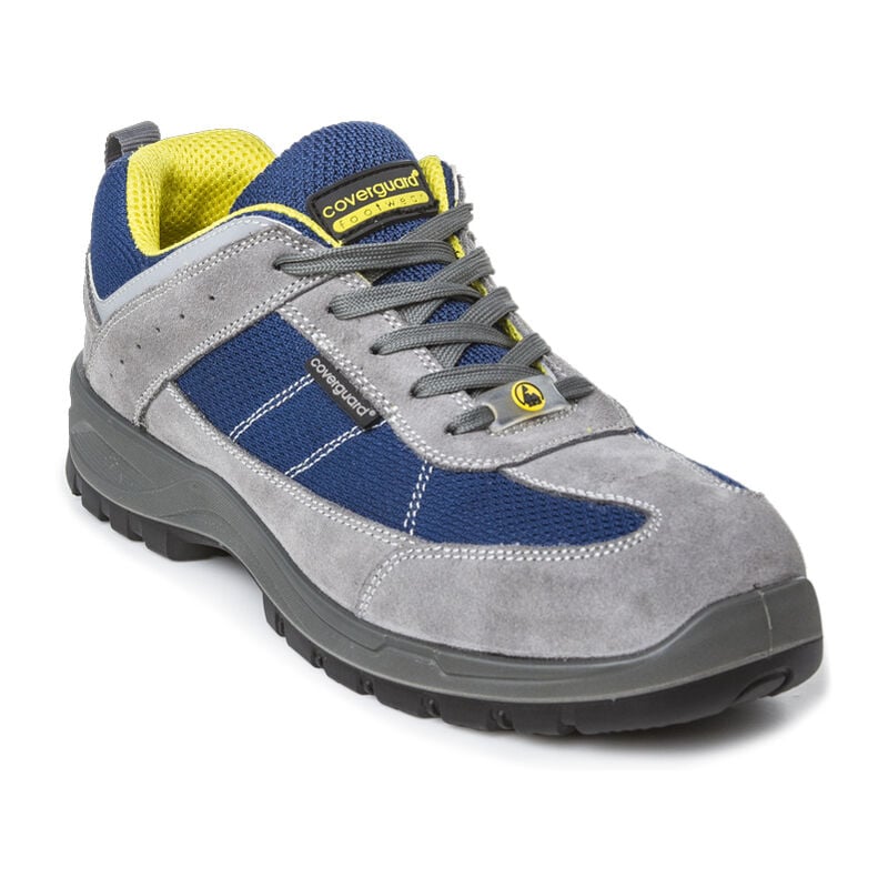 Coverguard - Chaussures de sécurité basses lead S1P - Gris/Bleu 41
