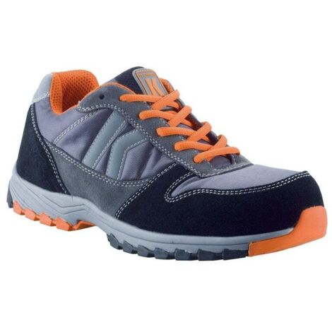 Chaussures de sécurité basses DERBY noir-gris KAPRIOL S3, SRC - Pointure: 42