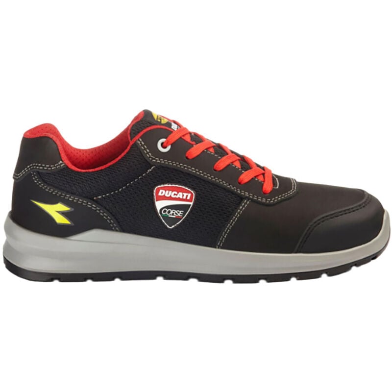 Chaussures de sécurité basses ducati speedy race S1PS fo sr sc met free - Noir/Rouge 48