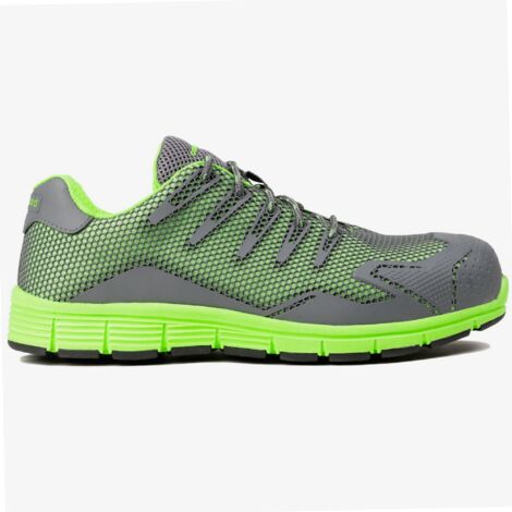 Chaussures de sécurité basses FLUORITE S1P - Verte Fluo 45