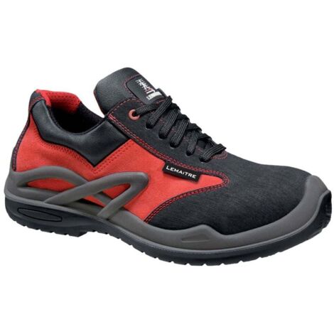 Chaussures de sécurité basses Lemaitre Royan S3 CI SRC 100% non métalliques Rouge 39