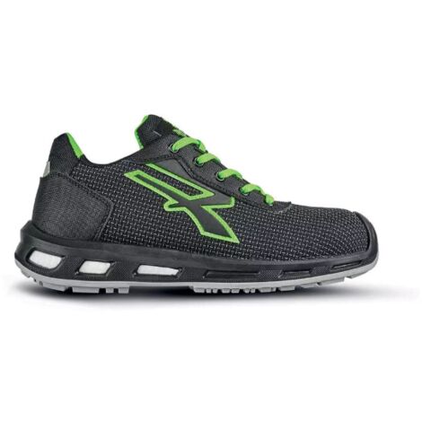 Chaussures de sécurité basses MALIBU S3 SRC CI ESD - Noir/Vert 45