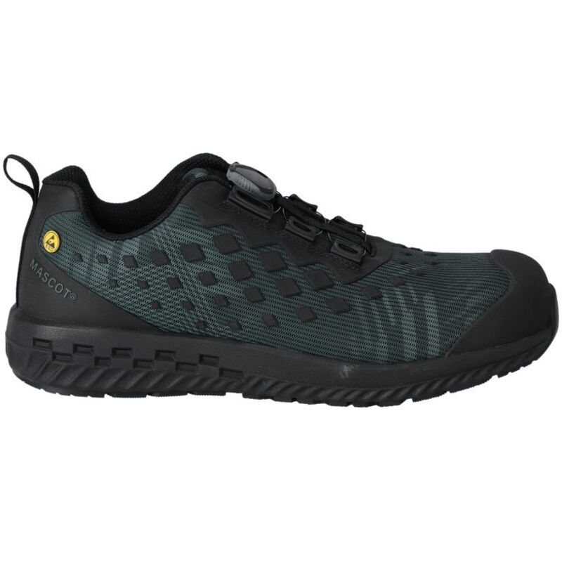 Chaussures de sécurité basses MASCOT BOA Fit system - F0650-704-Vert Forêt-43