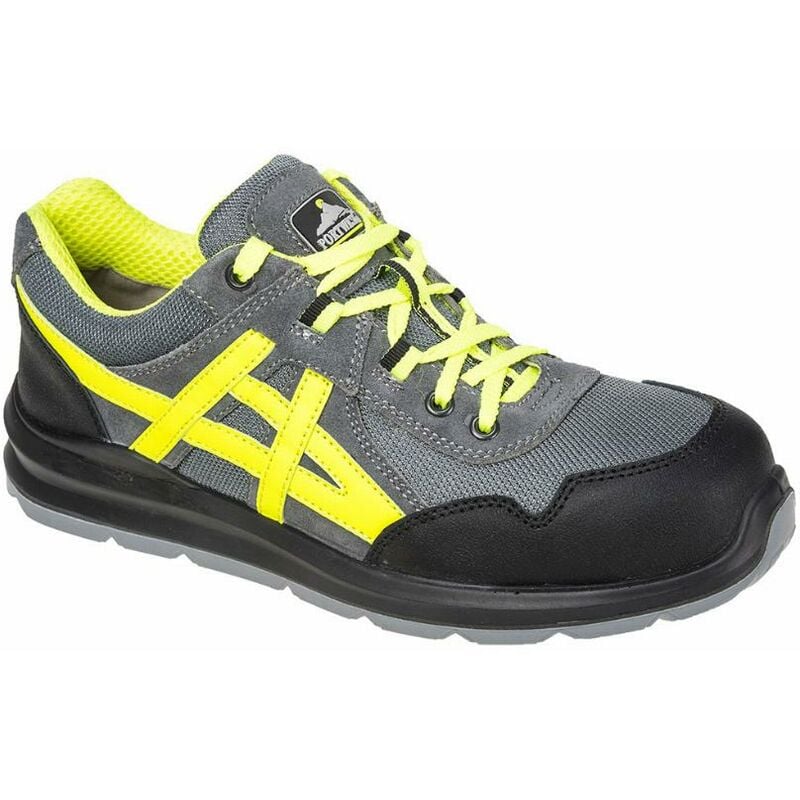 Portwest - Chaussure trainer Mersey S1 FT50GRR38 Steelite Jaune T.38