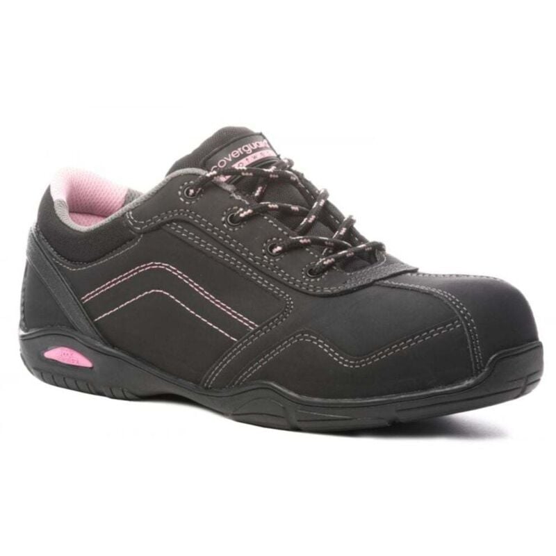 Coverguard - Chaussures de sécurité femme rubis S3 - Noir/Rose 37