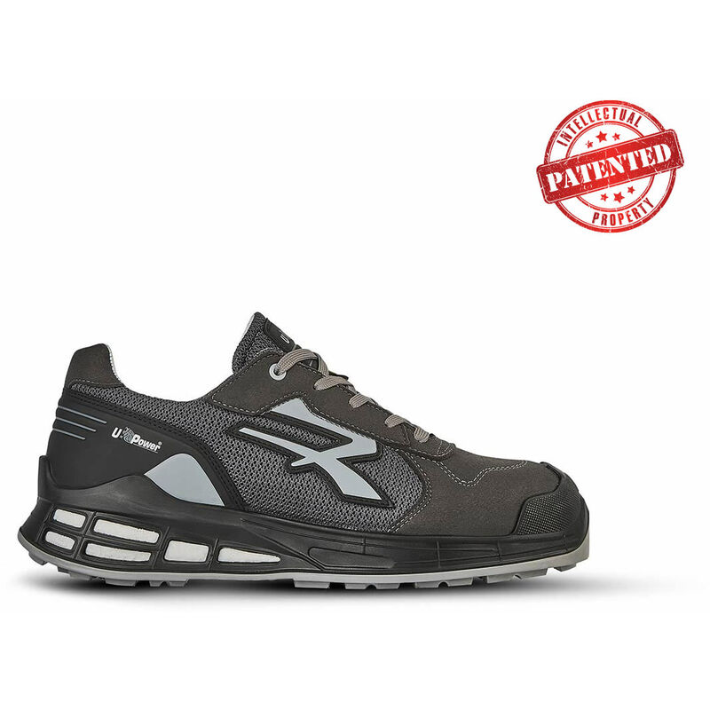 Chaussure basse de sécurité Icarus taille 43 w. 11 gris/gris S1P src esd en iso 20345 nylon/microfibre