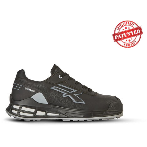 Chaussures de sécurité basses ZAK S3 SRC CI ESD - Noir/Gris 36