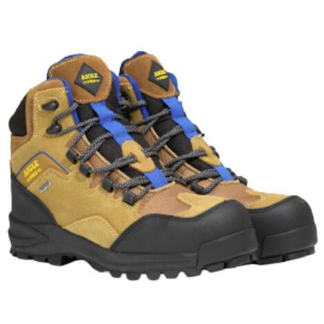 Chaussures de sécurité cuir AIGLE S3 NASSIO EVO CAMEL - étanche et respirante