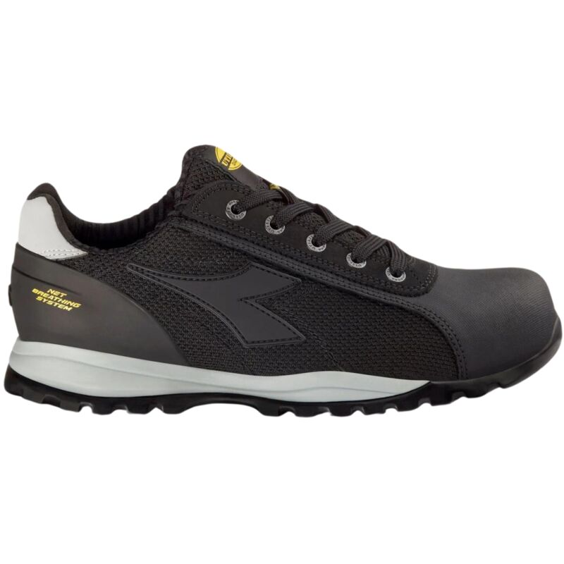 Chaussures de sécurité basses noires DIADORA UTILITY GLOVE NET LOW PRO S1PL FO SR HRO ESD - 18112280013 43