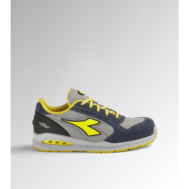 Chaussures de sécurité basses run net airbox S1PS fo sr Femme - Bleu/Roche Lunaire 47