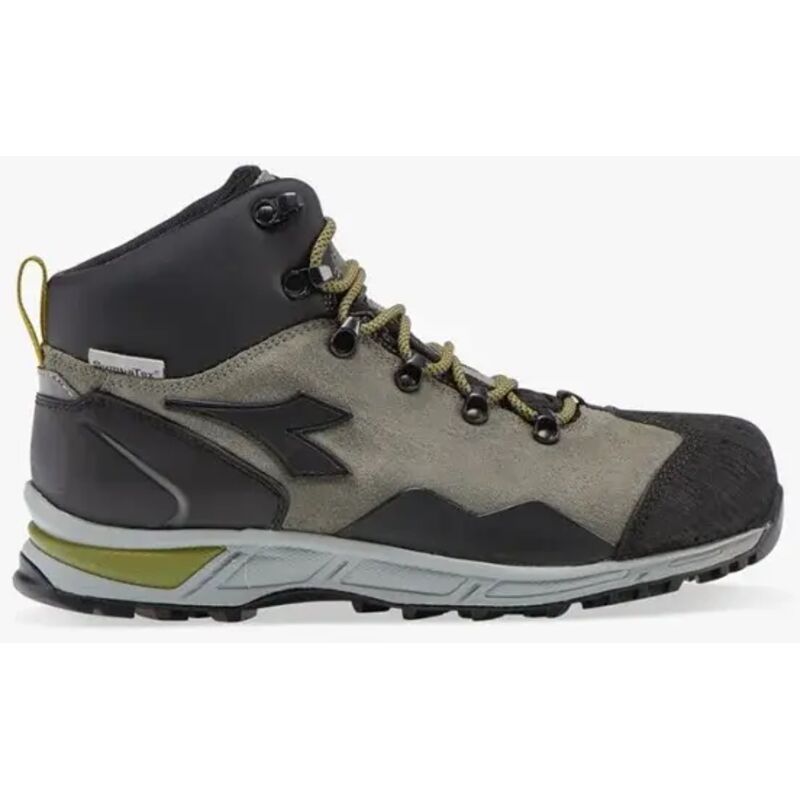 Utility Diadora Trail Sympatex Mid S3 hro Wr Ci sra, Chaussures de Sécurité Mixte, Gris Greyoverde 70008, 48 eu