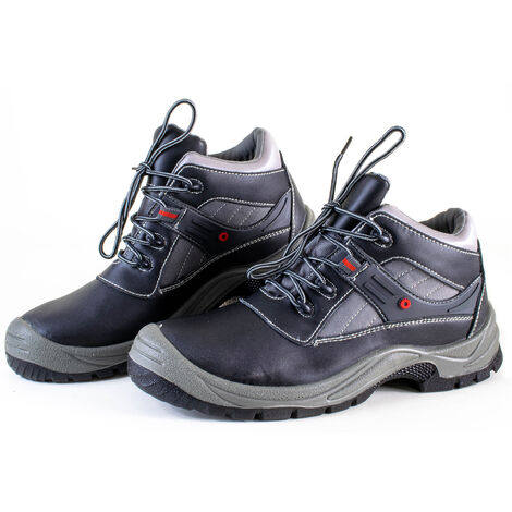 Tuffking 9001 s1p acier noir toe cap Chukka Chaussures de sécurité travail chaussures chaussure 
