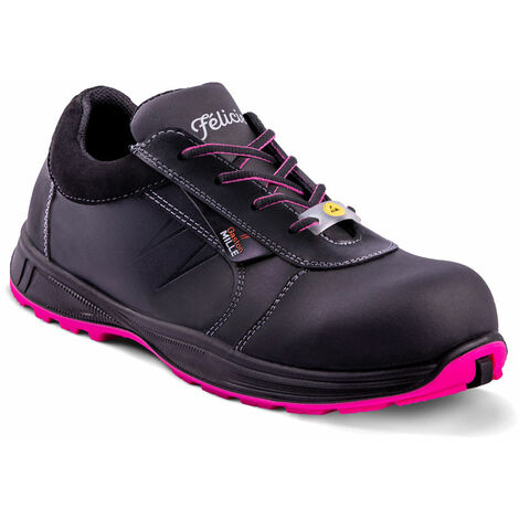 Chaussures de sécurité femme Gaston Mille Venus S3 SRA ESD - Noir - 37 (EU)