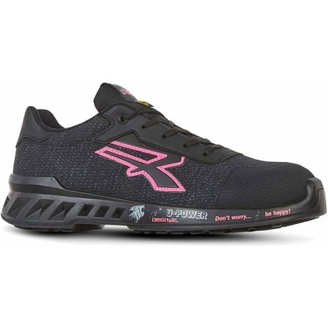 Chaussures de sécurité femme U-Power Michelle S1P SRC ESD - 38 (EU) - Noir