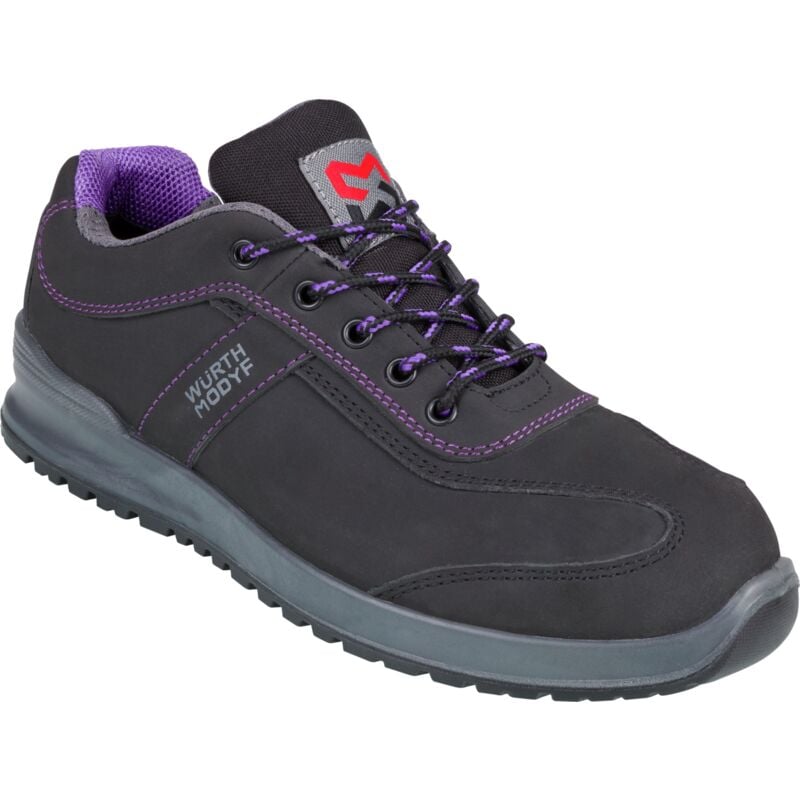 Chaussures de sécurité femme Carina S3 Würth Modyf noires/violettes 41