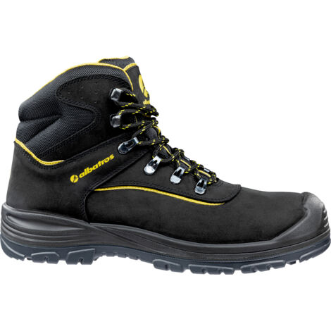Chaussures de sécurité GRAVEL MID S3 SRC - noir/jaune 46