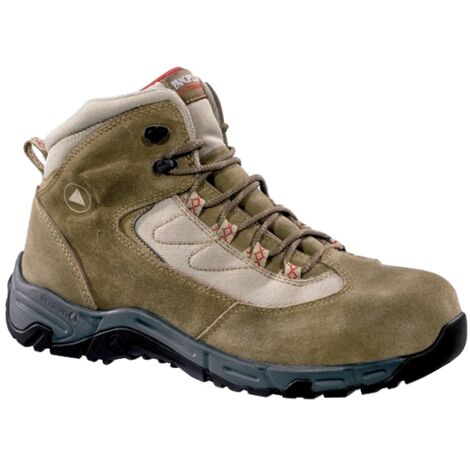Chaussures de sécurité hautes Delta Plus AURIBEAU II S1P SRC HRO Beige, embout composite