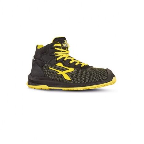 Chaussures de sécurité hautes DOMINGO S3 CI HI HRO SRC - Noir/Jaune 45