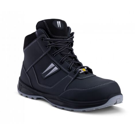 CHAUSSURES DE SECURITE HAUTES GRISE MIXTES HOT GINGER GASTON MILLE - SPÉCIALE MAINTENANCE S3 SRA ESD - GHNO3 41