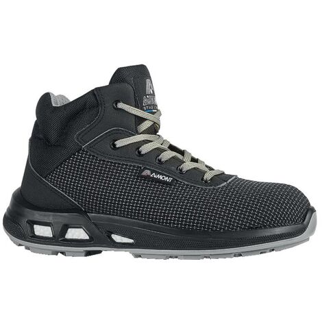 Chaussures de sécurité hautes OLI S3 CI SRC ESD coloris gris/noir pointure 43 - AIMONT