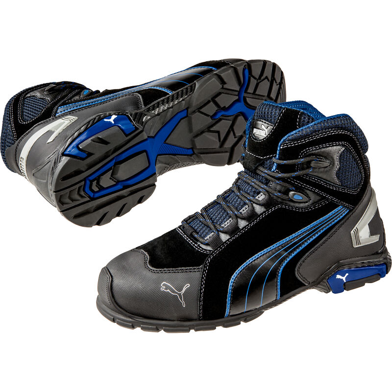 Bottes de sécurité PUMA Rio Black Mid taille 43 noir