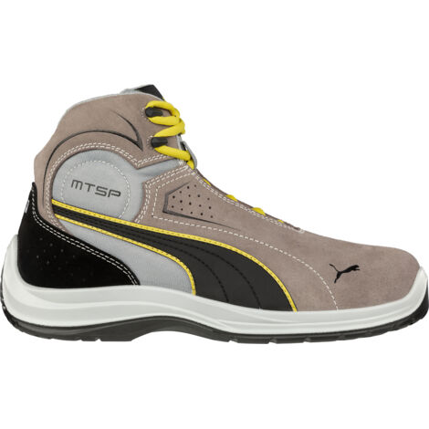 Chaussures de sécurité hautes TOURING STONE MID S3 SRC - marron/gris 43