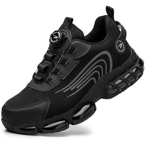 Chaussures de Sécurité Hommes Femmes Basket Légère Respirante Travail Antidérapante avec Embout en Acier  Authenticité garantie,35EU