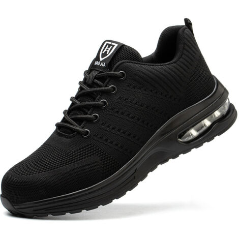 Chaussures De Sécurité Noires Ergos - Pointure 41 - Cuir - Homme - Neuf Sans Emballage