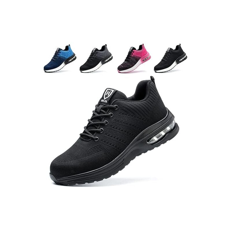 Chaussures de Sécurité Hommes Femmes Legere Confortable Antidérapant Basket securite,41