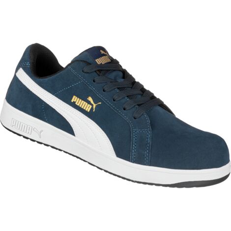 Chaussures de sécurité Iconic Suede S1PL Puma noires