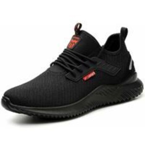 Chaussures de Securité Légère Chaussure de Chantier Protection Embout en Acier Respirantes Antidérapantes Baskets de Sécurité Chaussures de Travail Homme Femme Unisexe 41 Eu-RAPANDA