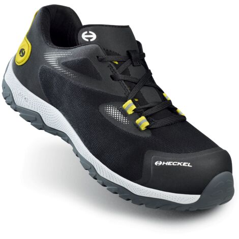 Chaussures de sécurité MACSOLE SPORT, S1P A SRC, T47 Unisexe, Noir, Blanc, antistatiques ( Prix pour 1 paire )
