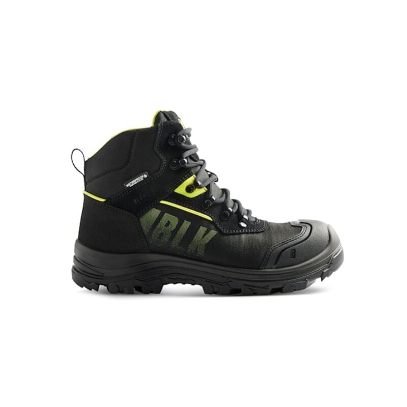 Chaussures de sécurité mi-hautes storm 2479 - Noir/Jaune 45