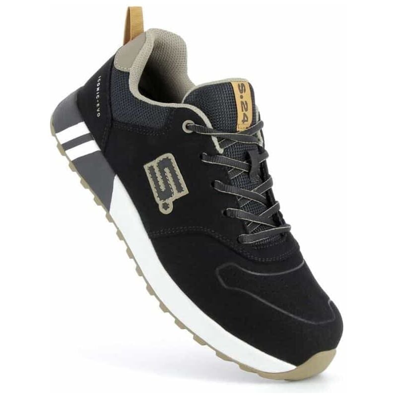 S24 Baskets de sécurité S1P basses Haka - 6262 - Noir - 40