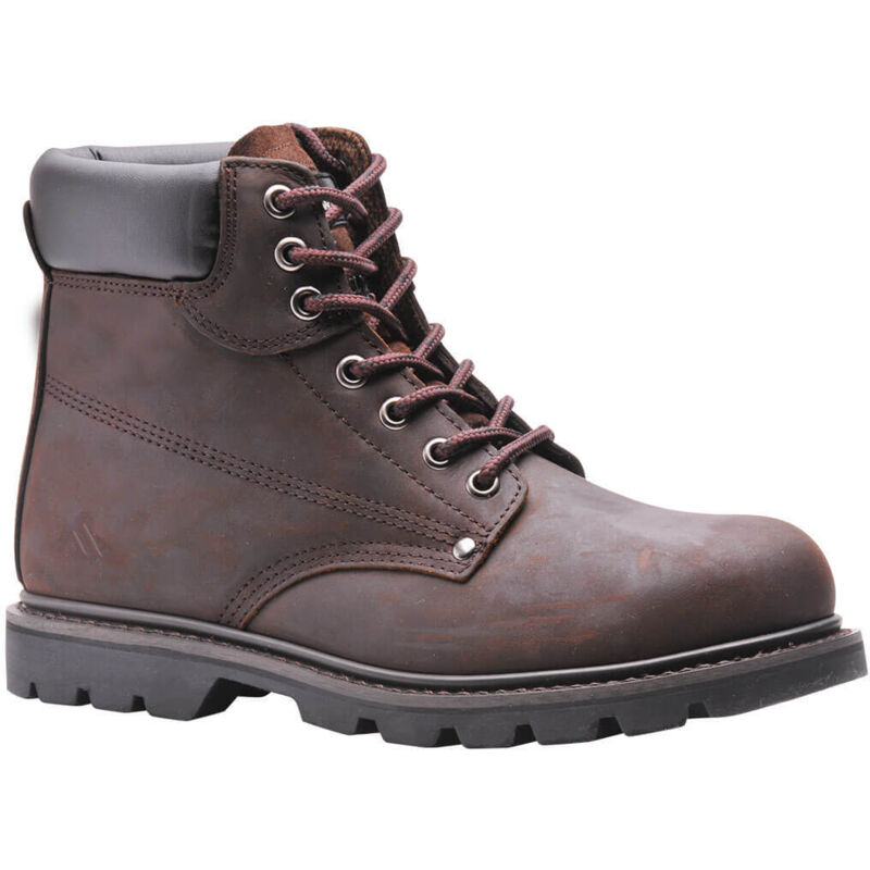 Portwest - Chaussures de sécurité montantes Brodequin Cousu Flexi-Welt sb hro Brun 44
