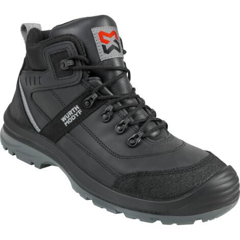 Würth Modyf – Chaussures de sécurité montantes S3L FO SR – Cuir pleine fleur – Semelle anti-perforation textile – Pointure 44 – Antidérapantes SRC