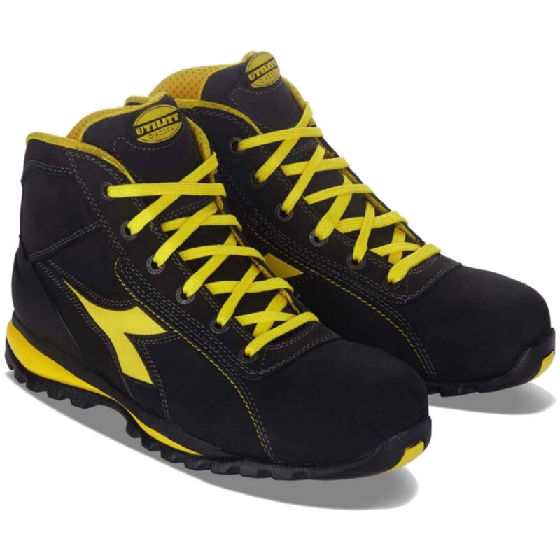 Chaussures de sécurité montantes Diadora Glove ii S3 hro sra Noir / Jaune 36