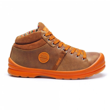 Chaussures de sécurité montantes hydrofuges vintage mixtes DIKE SUPERB S3 SRC Marron 40