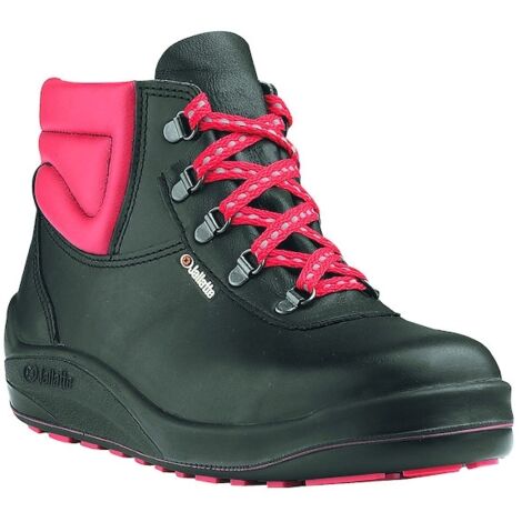 Chaussures de sécurité montantes JALLATTE JALTARMAC SAS S3 HI HRO SRC Noir / Rouge 46.