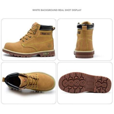 Chaussures de sécurité montantes Powerplant S3 - Jaunes - Pointure 42