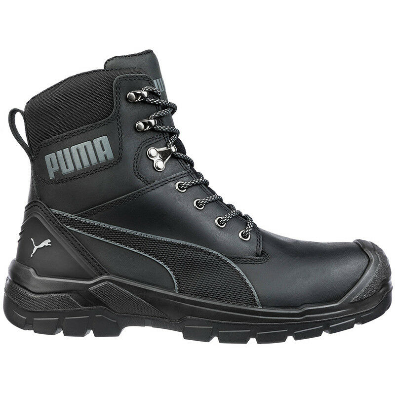 Bottines de sécurité cuir S3 Conquest ctx puma 630730 - Noir - 42 - Noir
