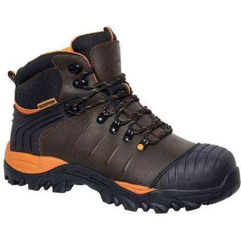 Chaussures de sécurité montantes S7S Montana Solidur - Couleur Marron - Pointure chaussures 38