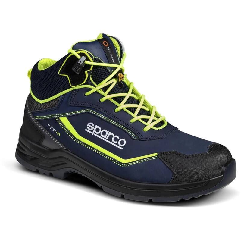 07541BMGF Chaussure de sécurité Indy Richmond S1PS sr fo Bleu/Jaune 43 - Sparco