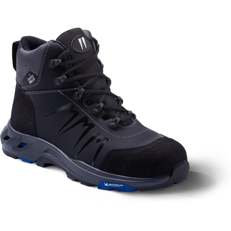 Chaussure haute Top Addict Black Michelin S3 GASTON MILLE T.47 - ADHN347