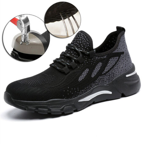 Chaussures de sécurité pour hommes, chaussures de travail légères pour femmes, chaussures de sport, chaussures de travail EU 39