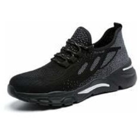 Chaussures de sécurité pour hommes et femmes, baskets à coussin d'air, chaussures de travail légères et respirantes, chaussures de sécurité, chaussures de protection, pointure 42 EU - RAPANDA