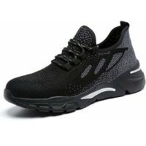 Chaussures de sécurité pour hommes et femmes, baskets à coussin d'air, chaussures de travail légères et respirantes, chaussures de sécurité, chaussures de protection, pointure 44 EU - RAPANDA