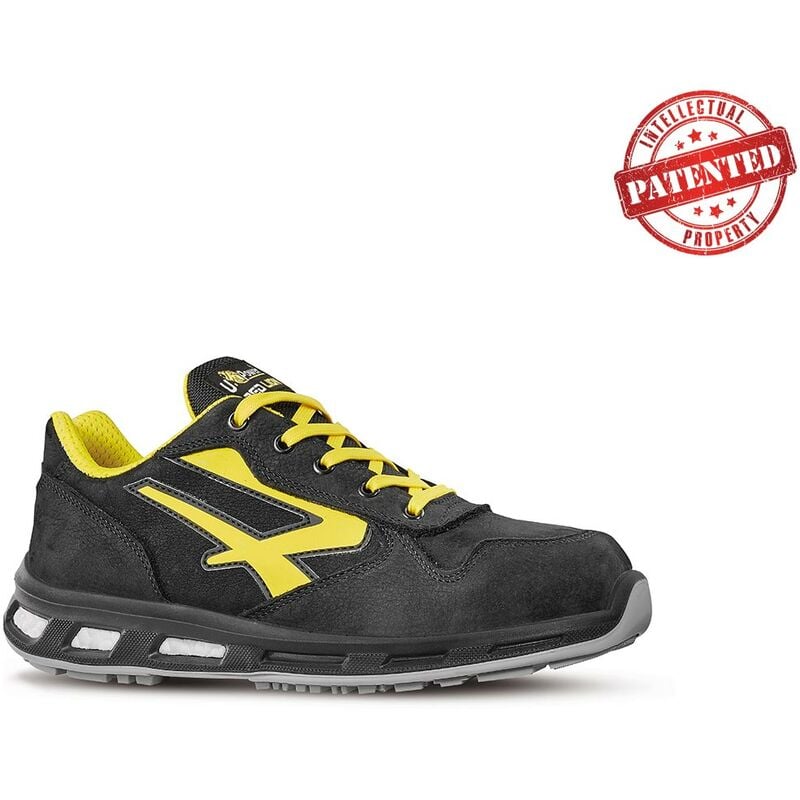 U-power - Chaussures de sécurité basses bolt esd S3 ci src - Noir/Jaune 44