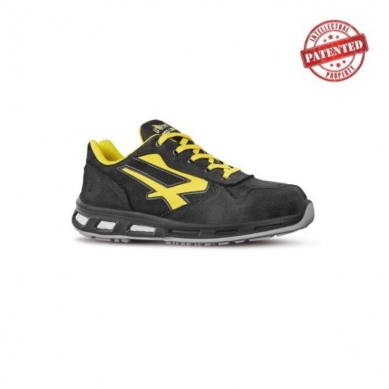 U-power - Chaussures de sécurité basses bolt esd S3 ci src - Noir/Jaune 35