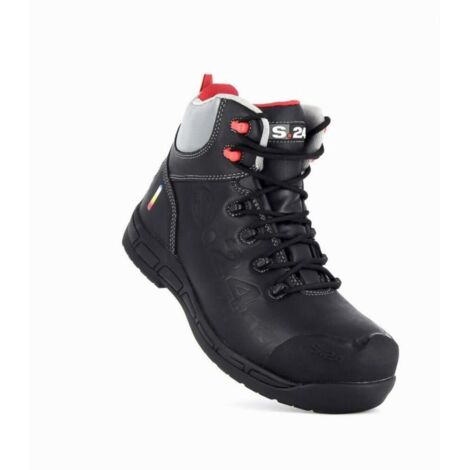 Chaussures de sécurité s24 cuir noir taille 36 à 47